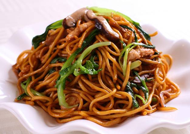 Order Shanghai Fried Noodles food online from Northern Cafe Brentwood store, Los Angeles on bringmethat.com