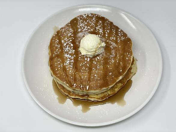 Order Buttermilk Pancakes food online from Woodbridge Cafe store, Sachse on bringmethat.com