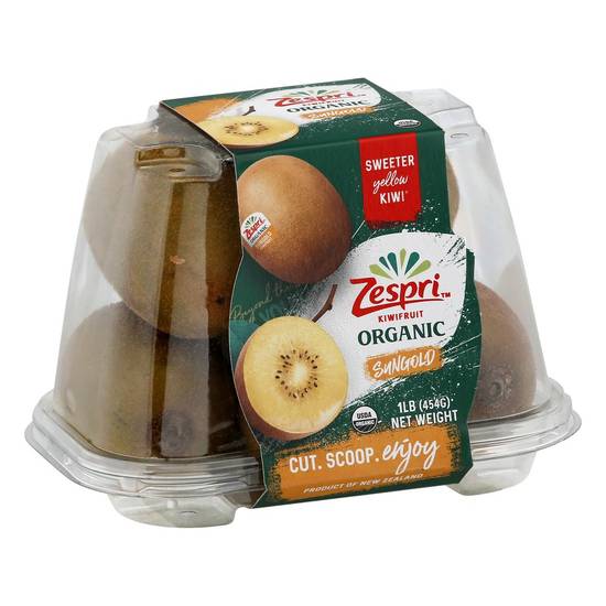 Order Zespri · Organic Sungold Kiwi (1 lb) food online from Shaw's store, Raynham on bringmethat.com