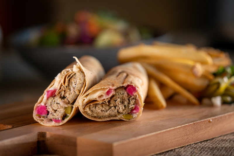 Order Chicken Kafta Pita food online from The Butcher Grille store, Dearborn on bringmethat.com