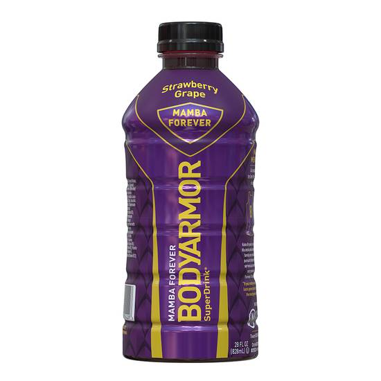 Order Body Armor Mamba Forever Sports Drink Strawberry Grape (28 oz) food online from Rite Aid store, Canton on bringmethat.com