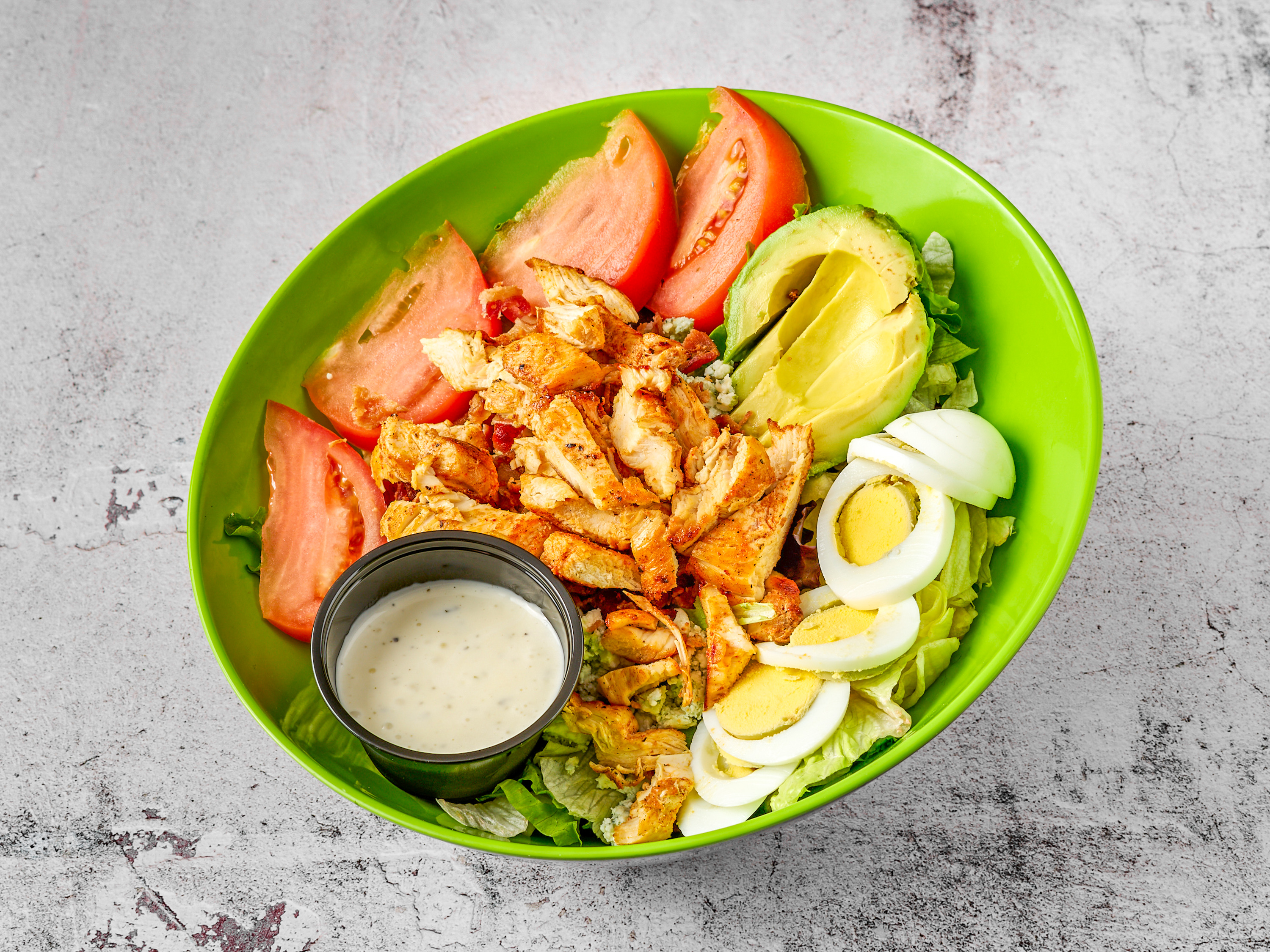 Order Cobb Salad food online from Twisted Burger store, Grayslake on bringmethat.com