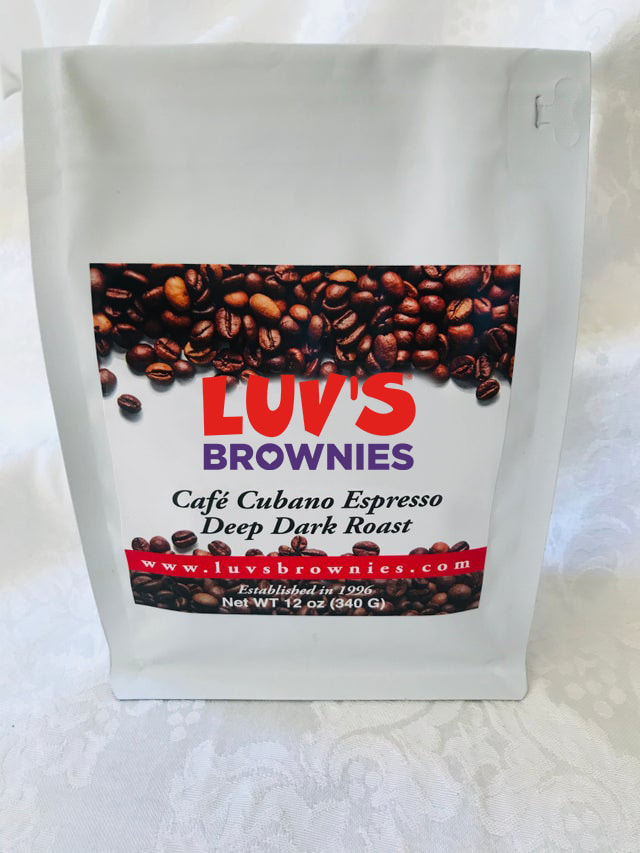 Order Deep Dark Cafe Cubano Espresso food online from Luv Brownies @ Cupertino Farmers Market store, Cupertino on bringmethat.com