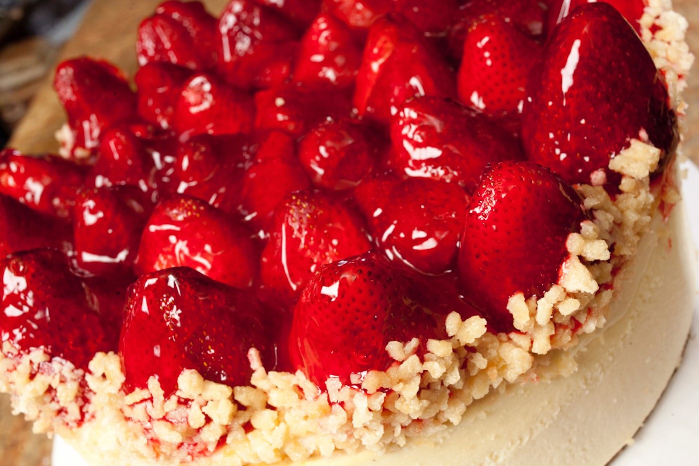 Order Strawberry Cheesecake  food online from Eveready Diner store, Brewster on bringmethat.com