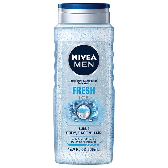 Order NIVEA Men Fresh Ice Body Wash, 16.9 OZ food online from CVS store, INGLEWOOD on bringmethat.com