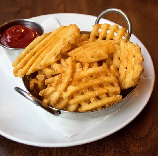 Order Side of Waffle Fries food online from Nancy's Pizza store, Atlanta on bringmethat.com
