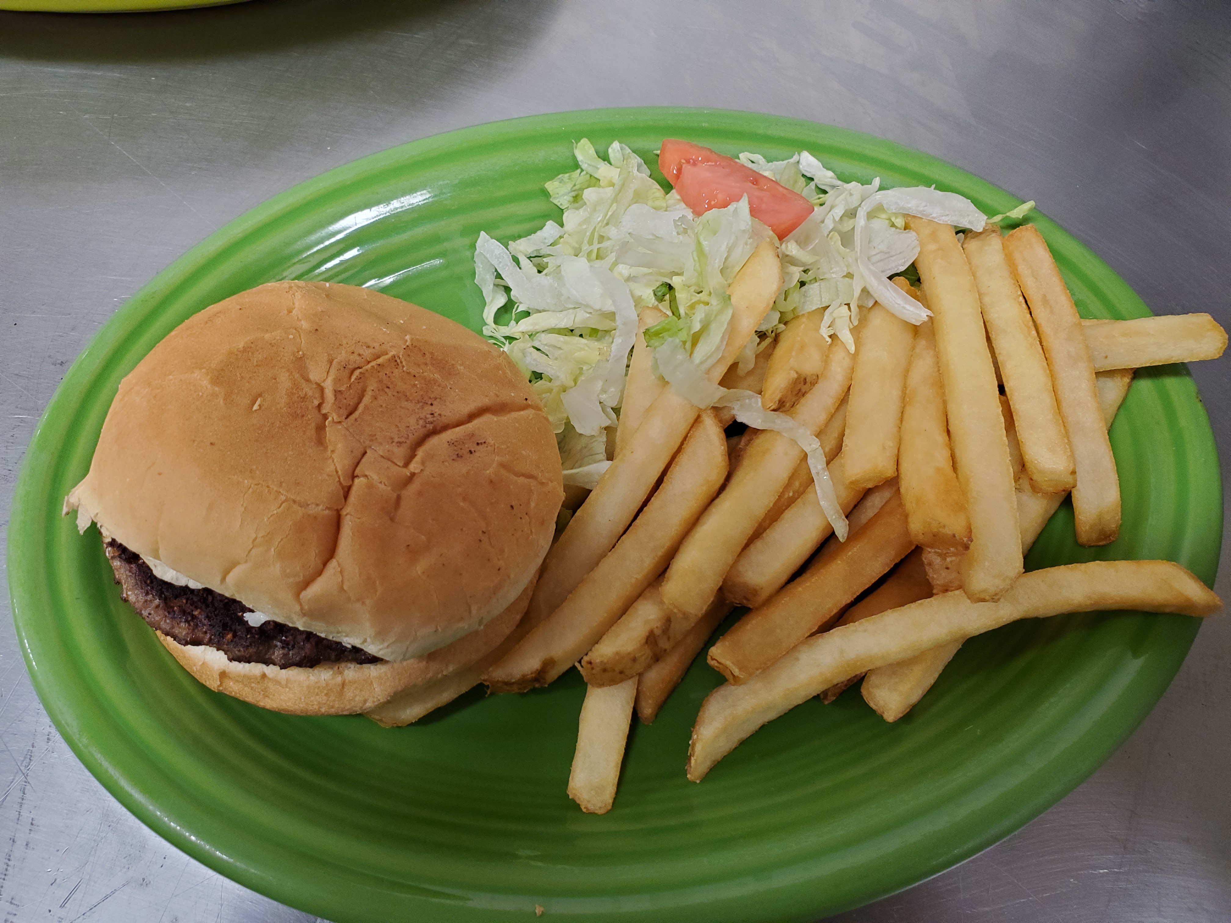 Order 4. Kids  Cheeseburger & Fries food online from Los Gallos Mexican Grill store, Rochester on bringmethat.com