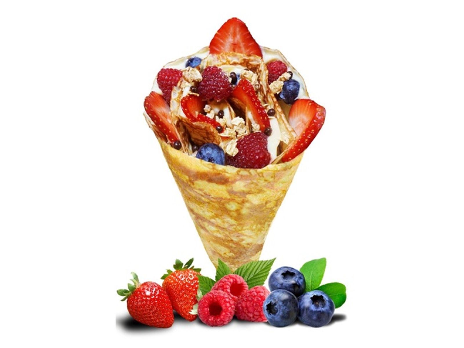 Order 6. Wild Berries food online from T-Swirl Crepe store, New York on bringmethat.com