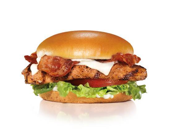 Order Charbroiled Chicken Club™ Sandwich food online from Carl Jr store, Ceres on bringmethat.com