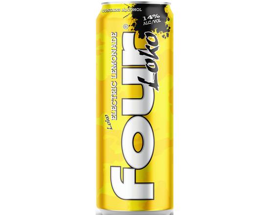 Order Four Loko Electric Lemonade  23.5oz cans, (14% ABV) food online from Moby Liquor store, Los Angeles on bringmethat.com