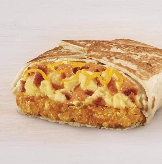 Order Breakfast Crunchwrap Bacon food online from Taco Bell store, Manning on bringmethat.com