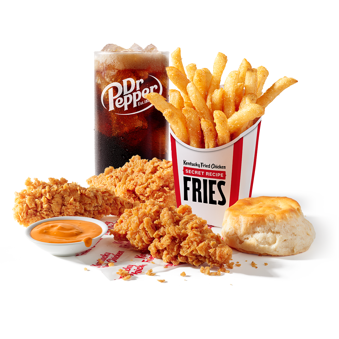 Order 5 pc. Tenders Combo food online from KFC store, Dayton on bringmethat.com