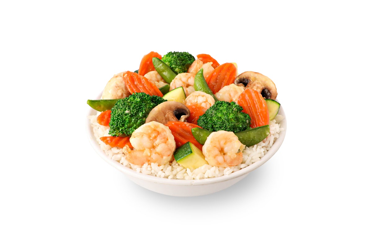 Order SHRIMP AND VEGETABLES food online from Pick Up Stix store, Murrieta on bringmethat.com