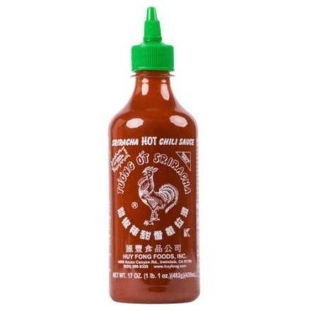 Order Huy Fong Sauce Sriracha (17 oz) food online from Light Speed Market store, Marietta on bringmethat.com