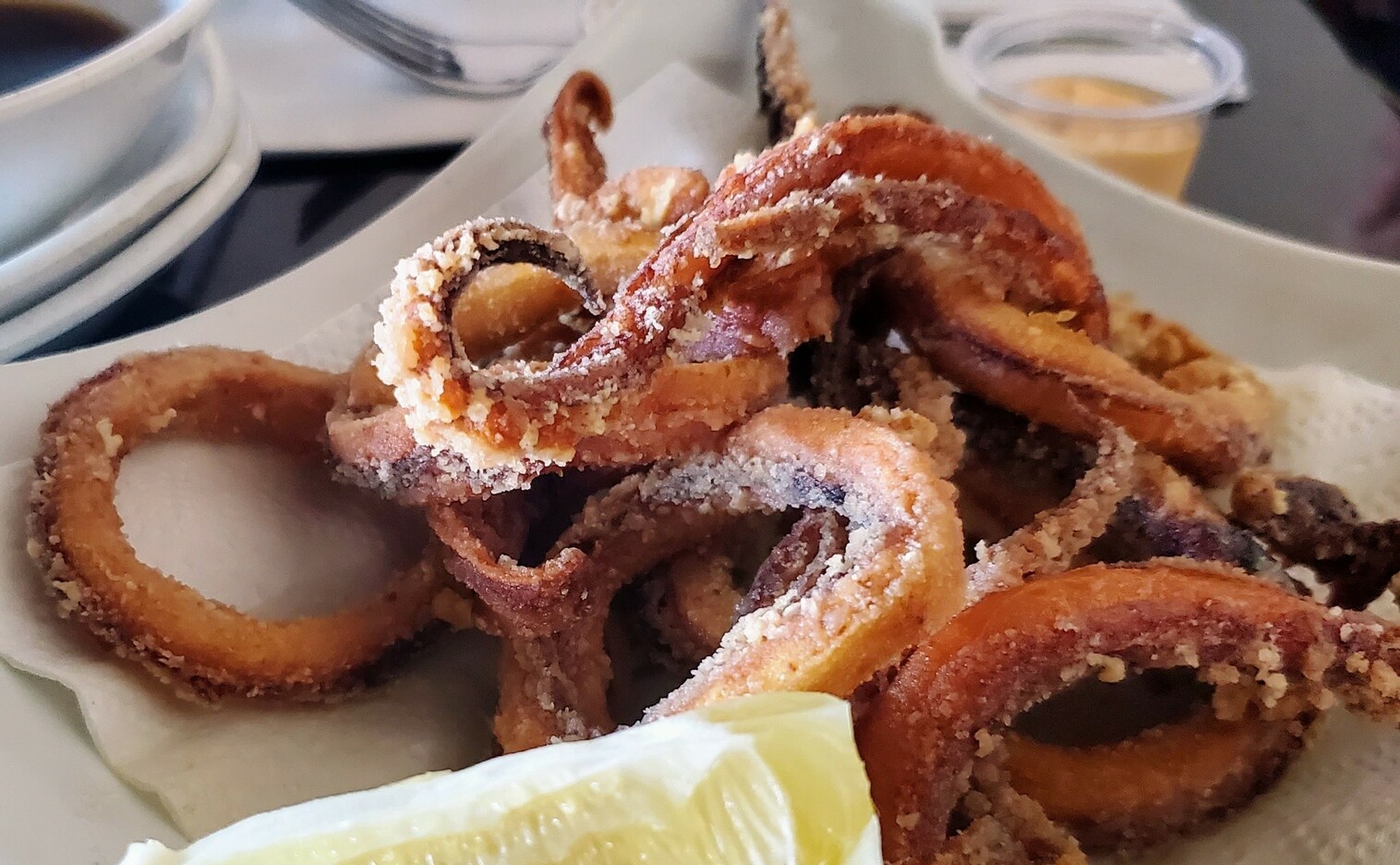 Order Crispy Flying Squid food online from Shomi store, Stockton on bringmethat.com