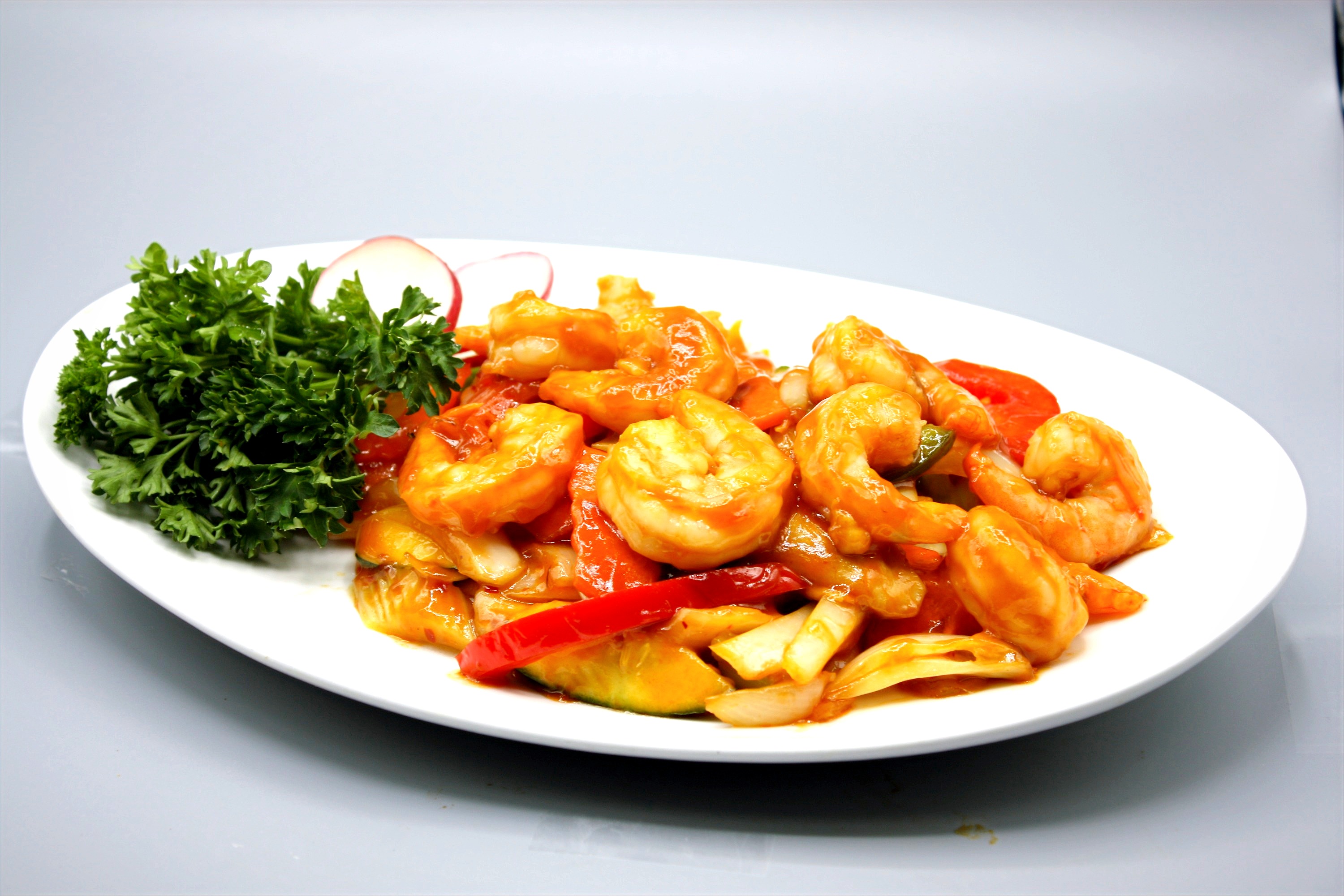 Order Szechuan Shrimp food online from Chau's cafe store, Ashburn on bringmethat.com