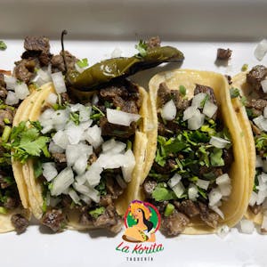 Order Asada Taco food online from Taqueria La Korita store, Phoenix on bringmethat.com