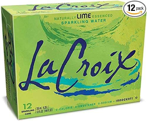 Order La Croix Lime Sparkling Water Pack Of 12 food online from Deerings Market store, Traverse City on bringmethat.com