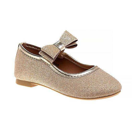 Order Laura Ashley® Size 3-6M Glitter Mary Jane Dress Shoe in Gold food online from Bed Bath & Beyond store, Lancaster on bringmethat.com