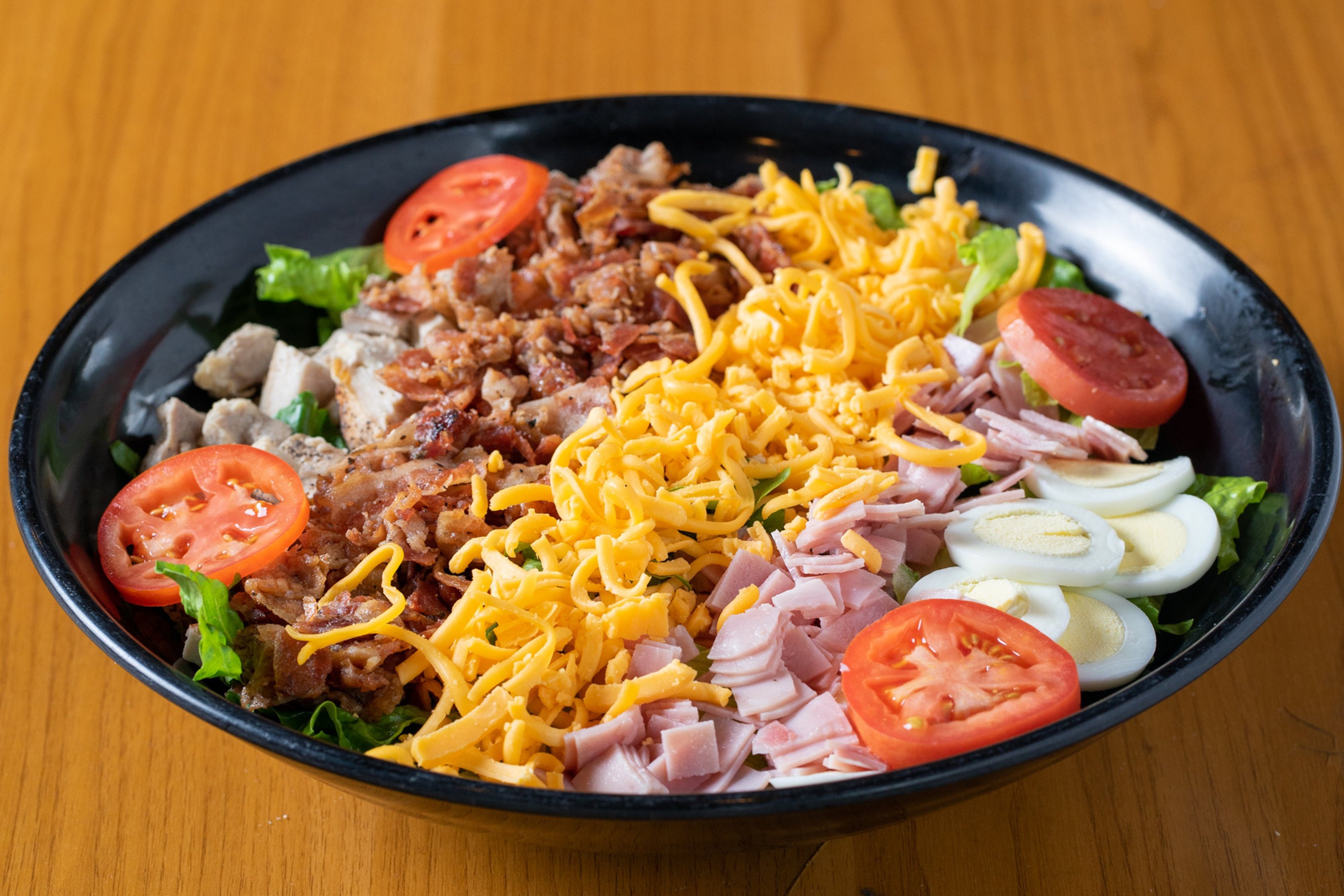 Order Cobb Salad food online from Amante Gourmet Pizza store, Chapel Hill on bringmethat.com