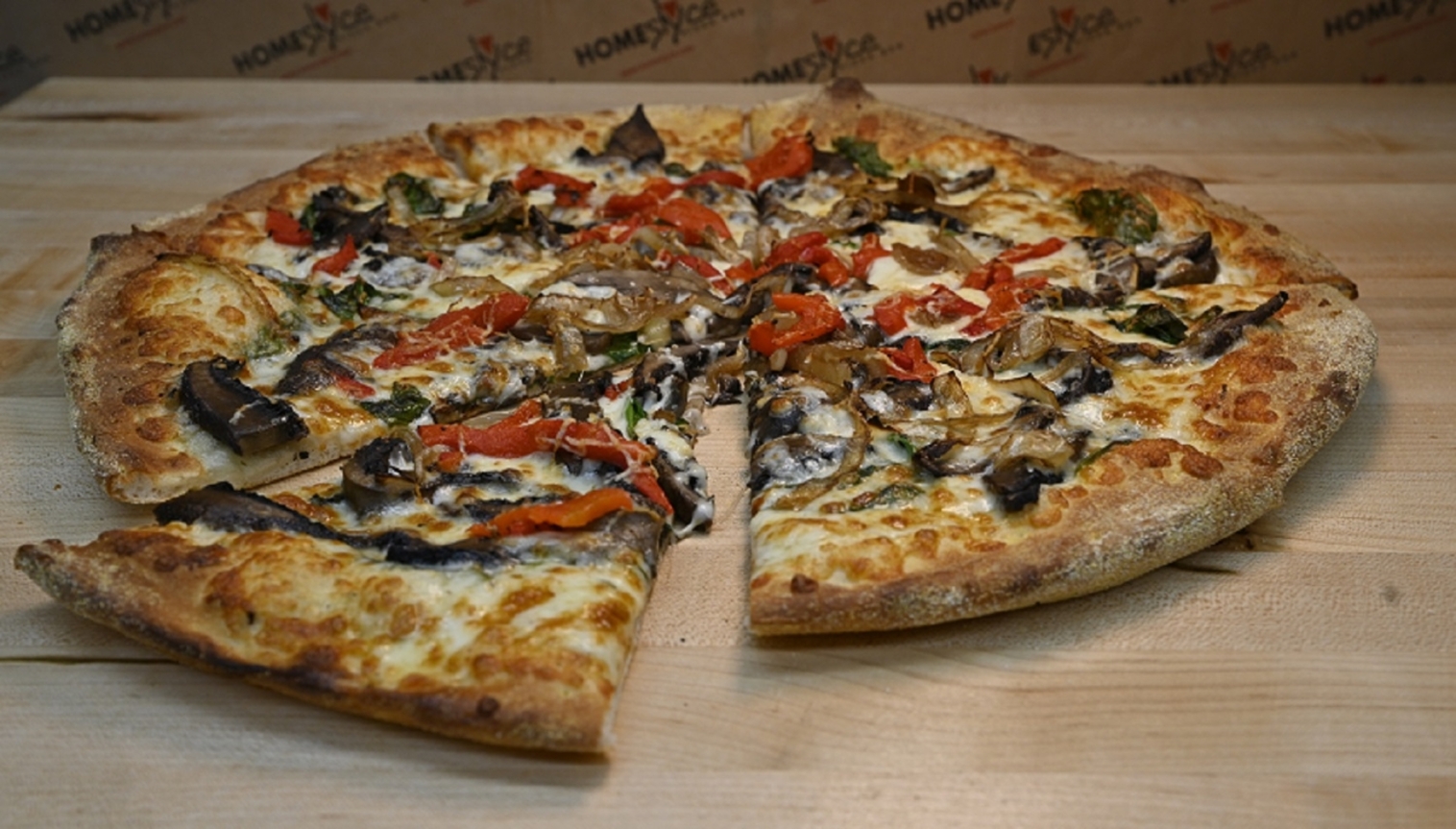Order 16" Port-The-Bella Pizza food online from Homeslyce Columbia store, Columbia on bringmethat.com