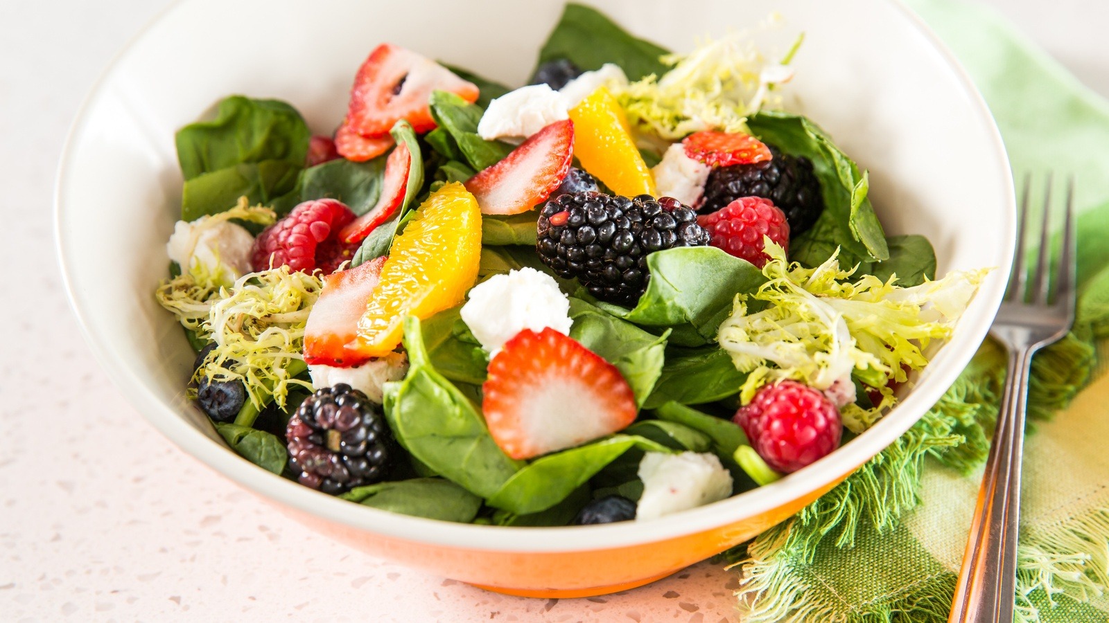 Order Small Summer Berry Salad food online from Greens and Proteins store, Las Vegas on bringmethat.com