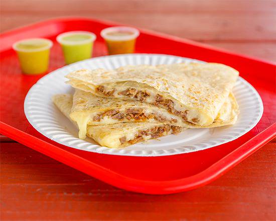 Order Quesadilla food online from Tacos Super Gallito store, Hacienda Heights on bringmethat.com
