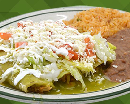 Order Enchiladas Preparadas Dinner food online from Mi Pueblo Express store, Detroit on bringmethat.com