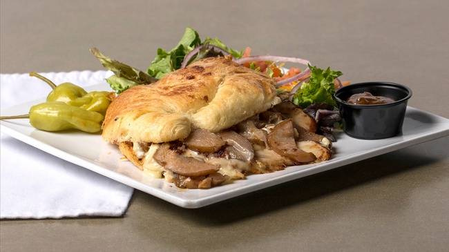 Order Turkey Pear and Brie Croissant food online from The French Press store, Aurora on bringmethat.com