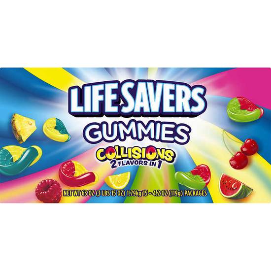 Order Lifesavers Gummies 2 Flavors In 1 food online from Exxon Food Mart store, Port Huron on bringmethat.com