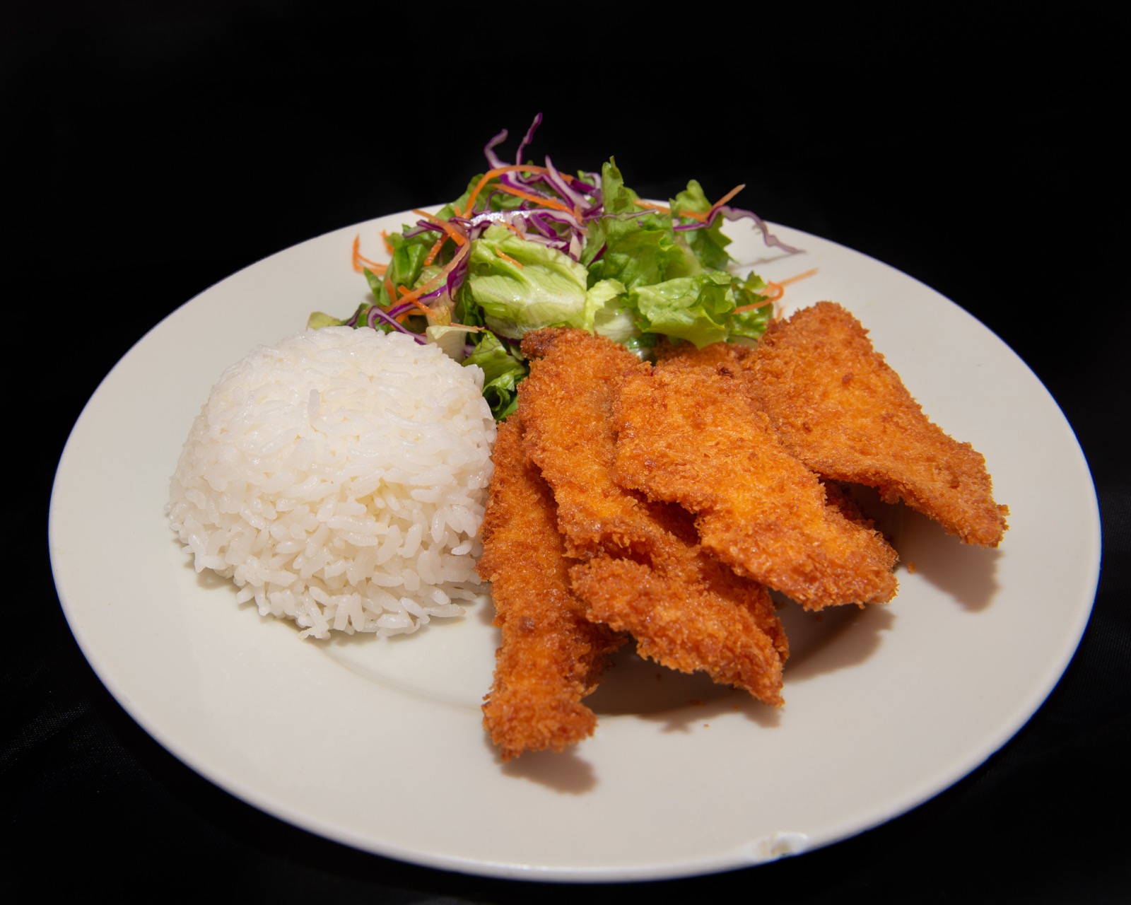 Order Halibut Katsu Combo food online from California Roll Factory store, Los Angeles on bringmethat.com