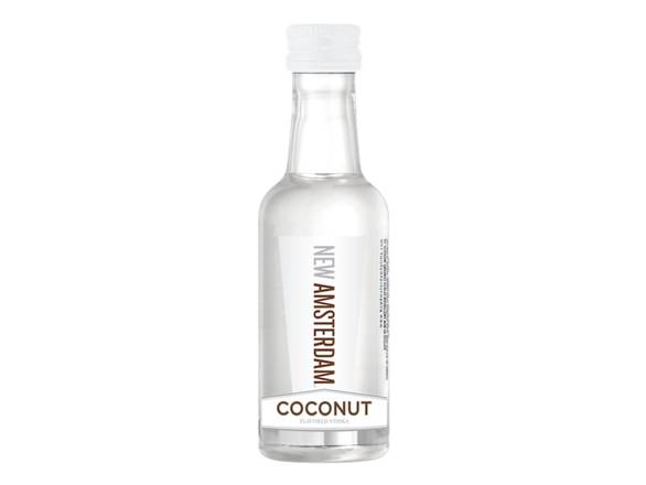 Order New Amsterdam Coconut Vodka - 50ml Bottle food online from Josh Wines & Liquors Inc store, New York on bringmethat.com