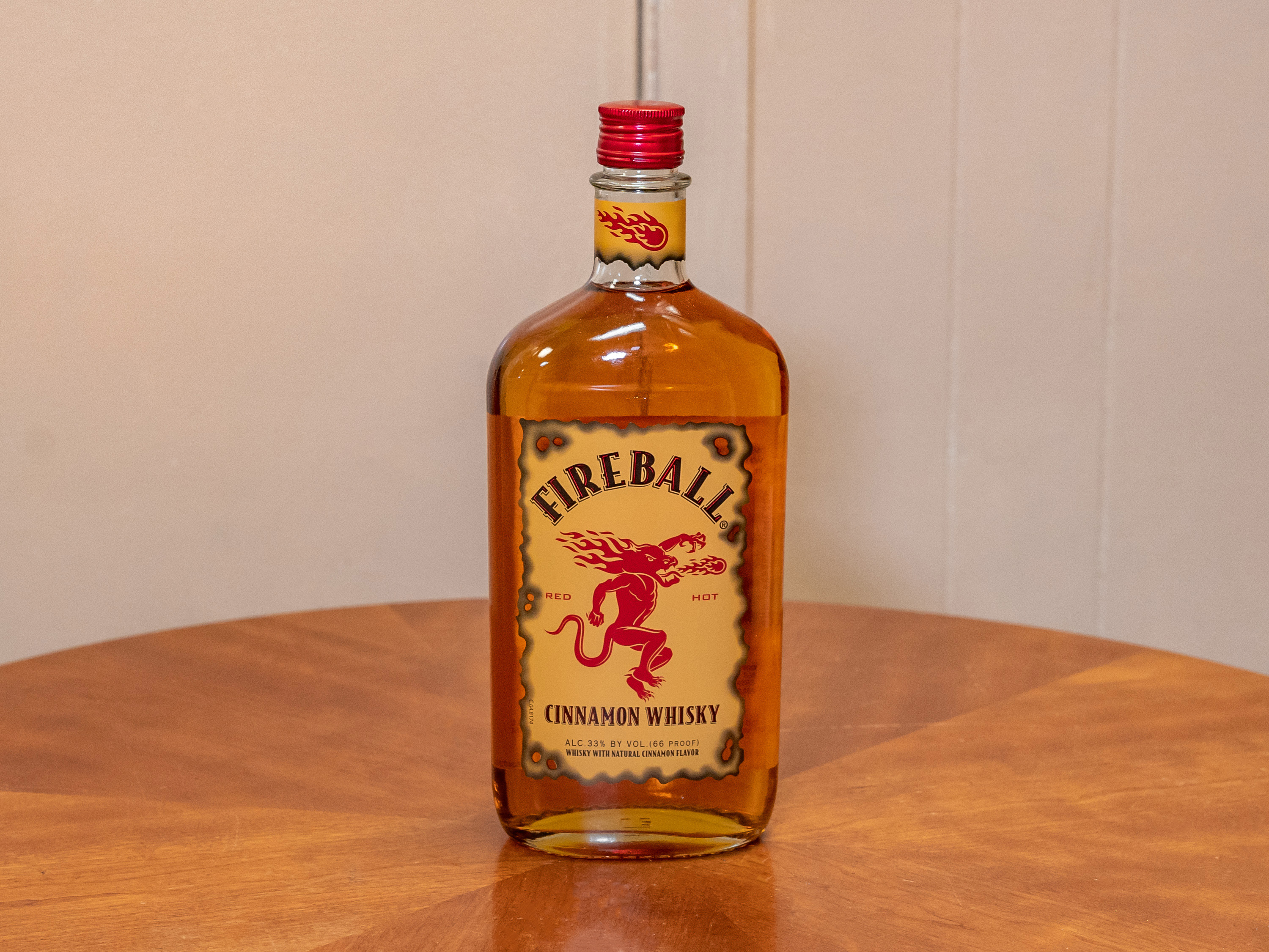 Order Fireball, 750 ml. Whiskey food online from Jose's Wines & Liquors store, Valley Cottage on bringmethat.com