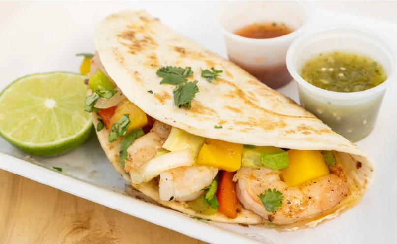 Order Shrimp Taco food online from Tacoly Moly store, Austin on bringmethat.com