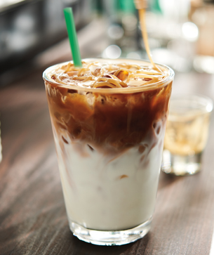 Order Plain Iced Macchiato  food online from The Box Coffee Bar store, Victoria on bringmethat.com