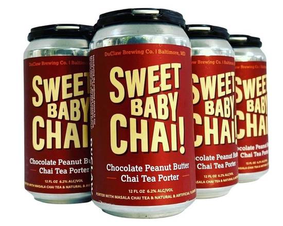 Order DuClaw: Sweet Baby Chai! 6-Pack food online from Bottlebox store, Norfolk on bringmethat.com