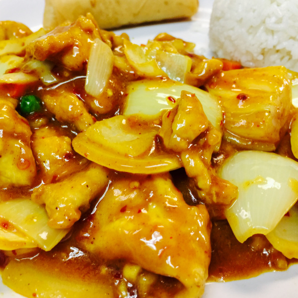 Order Curry Chicken food online from Fengling Restaurant store, Houston on bringmethat.com