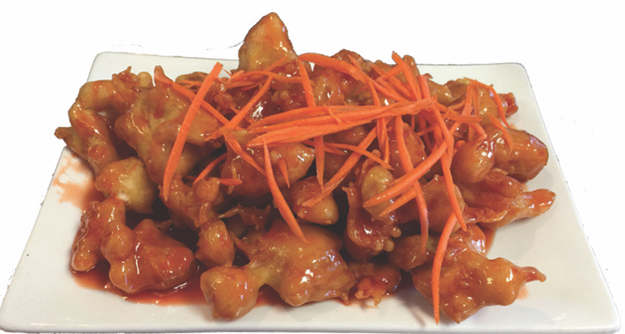 Order Orange Chicken a La Carte food online from Double Delicious Thai Cuisine store, Fountain Valley on bringmethat.com