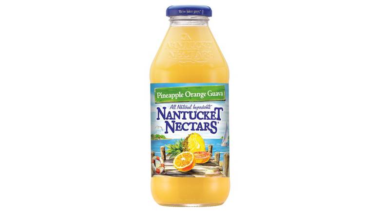 Order Nantucket Nectars Pineapple Orange Guava food online from Trumbull Mobil store, Trumbull on bringmethat.com