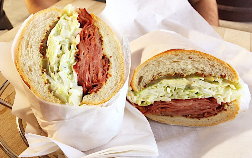 Order Rosemary Pastrami Sandwich food online from Float Coffee Shop store, Los Angeles on bringmethat.com