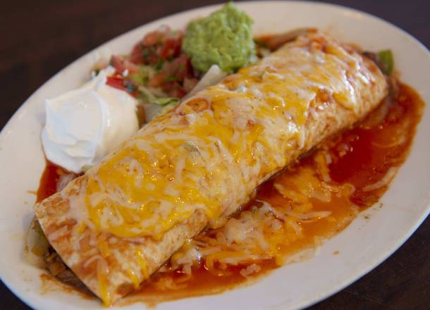 Order Carne Asada Burrito food online from Tapatio's store, Newcastle on bringmethat.com