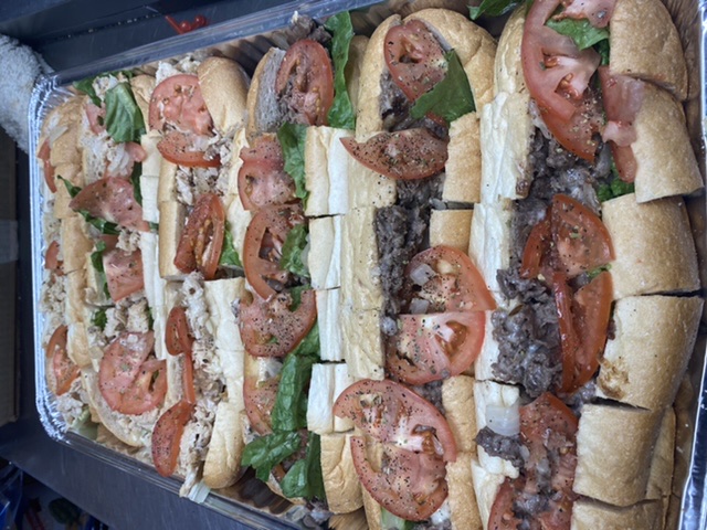 Order Cheesesteak Hoagie Tray food online from Lennie Hoagies store, Philadelphia on bringmethat.com