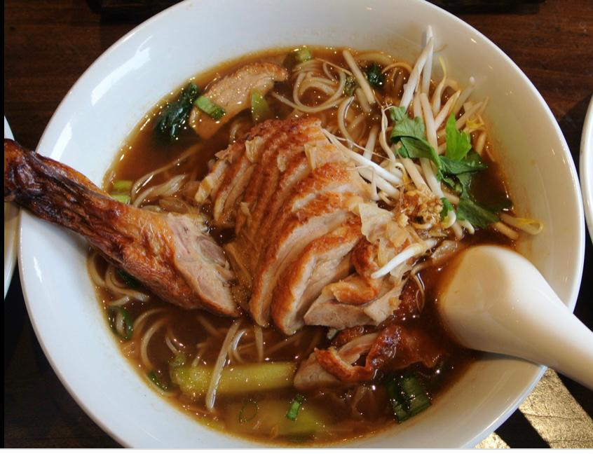 Order 31. Duck Noodle Soup food online from Thai V Express store, New York on bringmethat.com