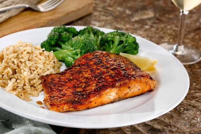 Order Grilled Atlantic Salmon* food online from Ocharley store, Florence on bringmethat.com