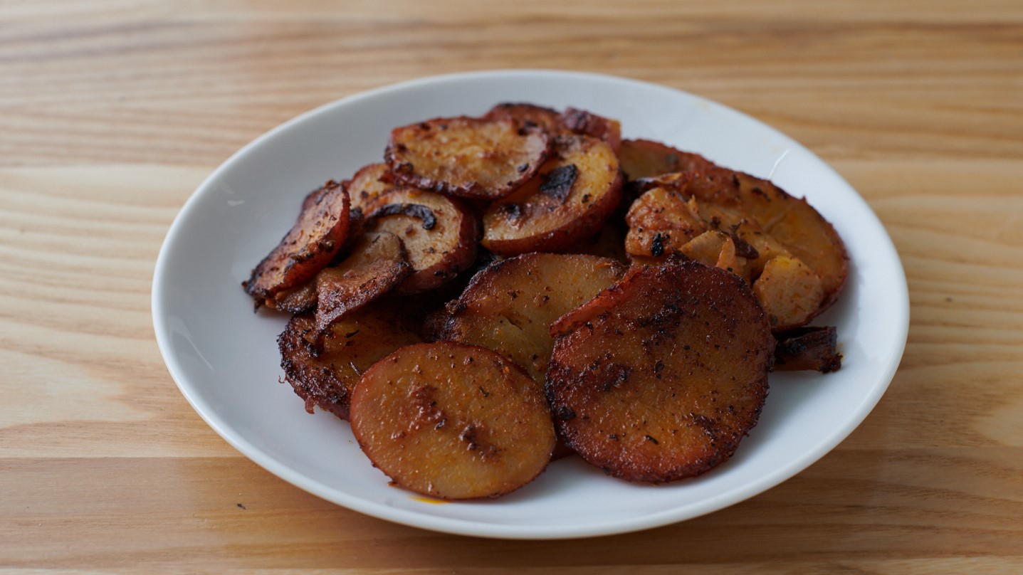 Order GRILLED POTATOES AND ONIONS food online from Burrito Beach store, Chicago on bringmethat.com