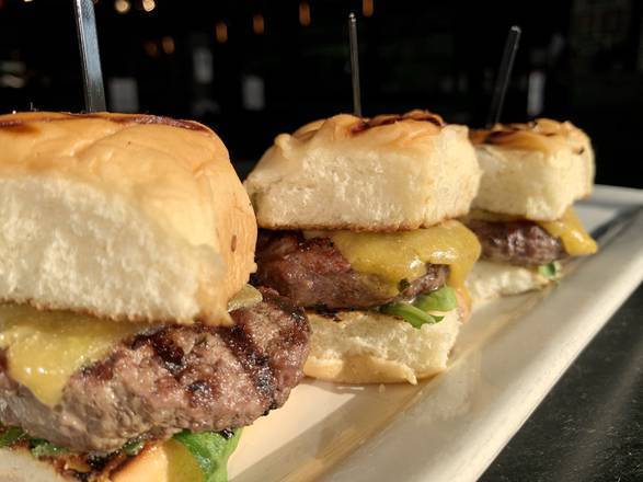 Order Dry Aged Beef Sliders food online from Rush Street store, Culver City on bringmethat.com