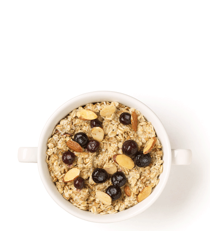 Order Blueberry Almond Oatmeal food online from Caribou Coffee store, Grand Forks on bringmethat.com