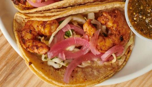 Order ONE TACO- CABO SHRIMP food online from Burrito Beach store, Chicago on bringmethat.com