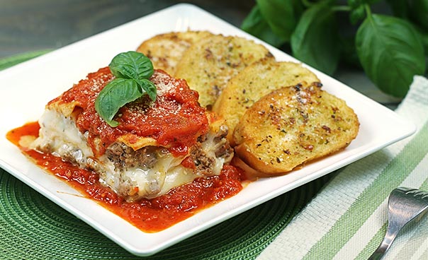 Order Beef Lasagna food online from Sicily Pizza & Pasta store, Spring on bringmethat.com