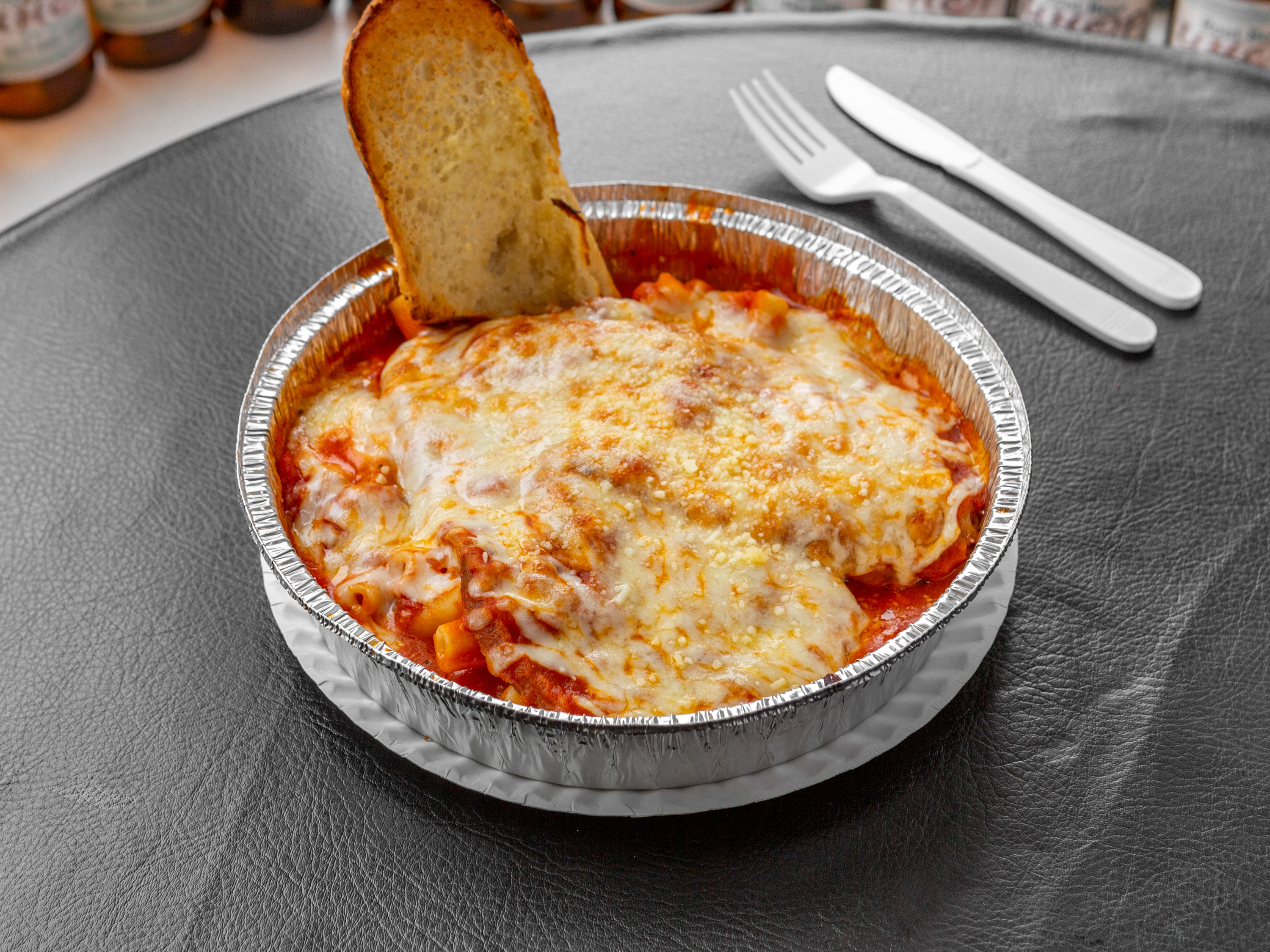 Order Baked Pasta Chicken Parmesan food online from University House of Pizza store, Boston on bringmethat.com